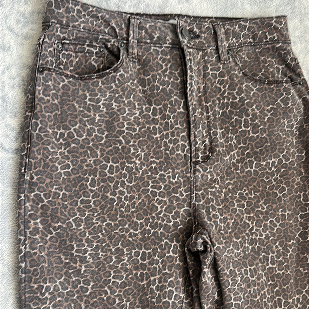 Leopard Print Women's Jeans